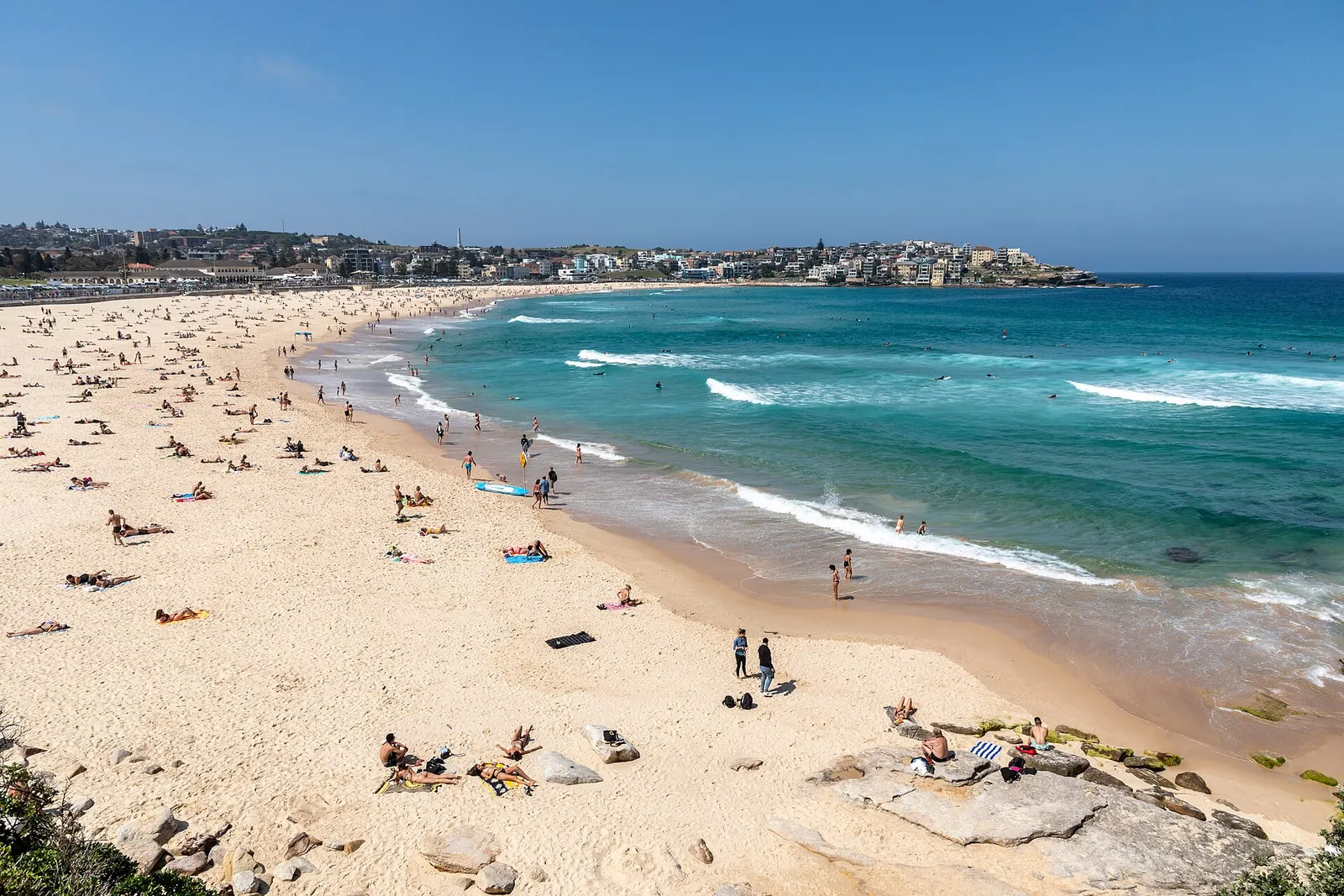 An Australian surf beach